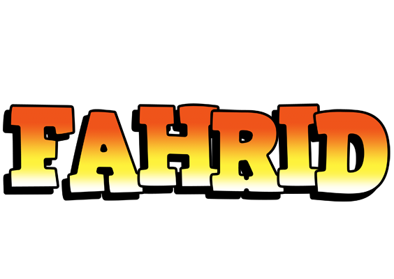 Fahrid sunset logo
