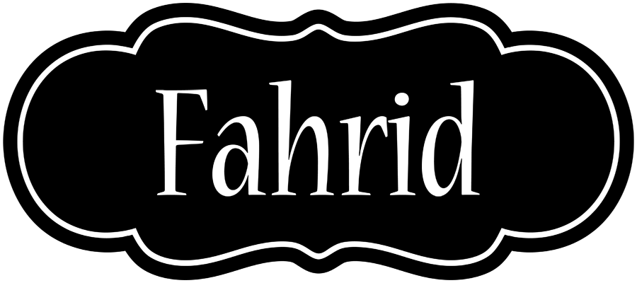 Fahrid welcome logo
