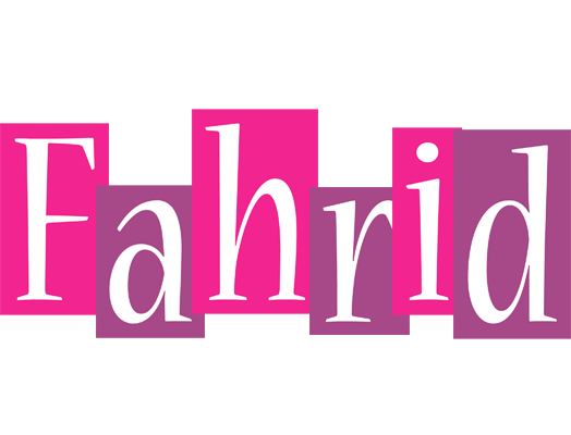 Fahrid whine logo