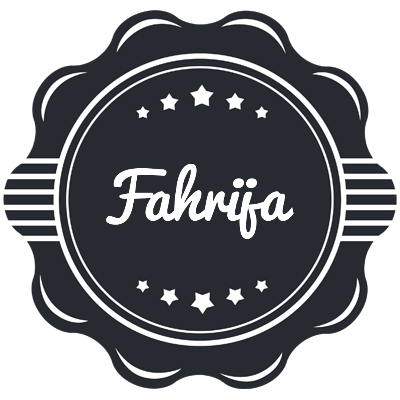 Fahrija badge logo
