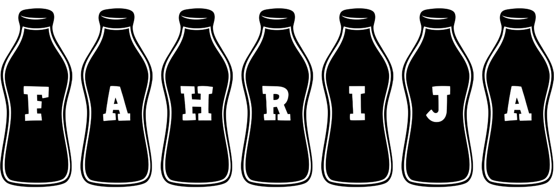 Fahrija bottle logo