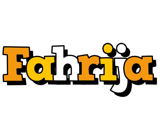 Fahrija cartoon logo