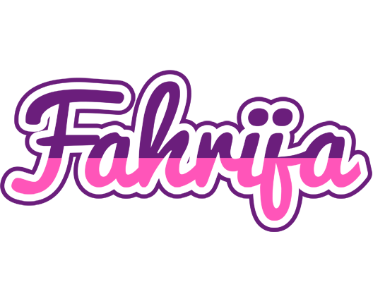 Fahrija cheerful logo