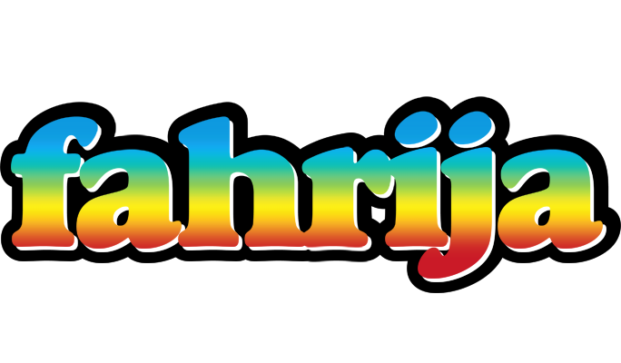 Fahrija color logo