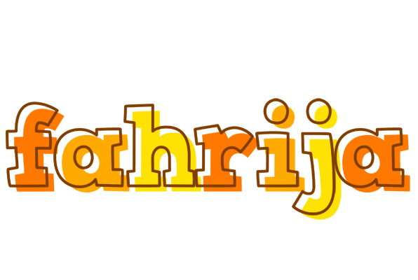 Fahrija desert logo