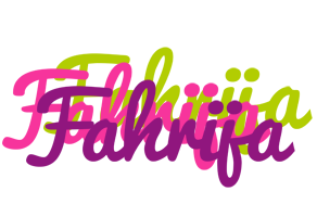 Fahrija flowers logo