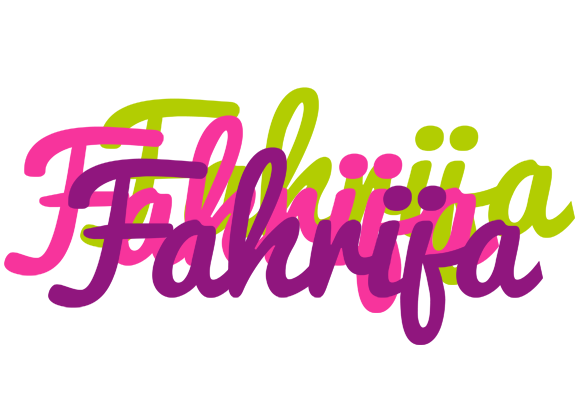 Fahrija flowers logo