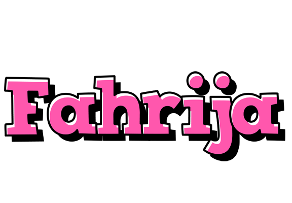 Fahrija girlish logo