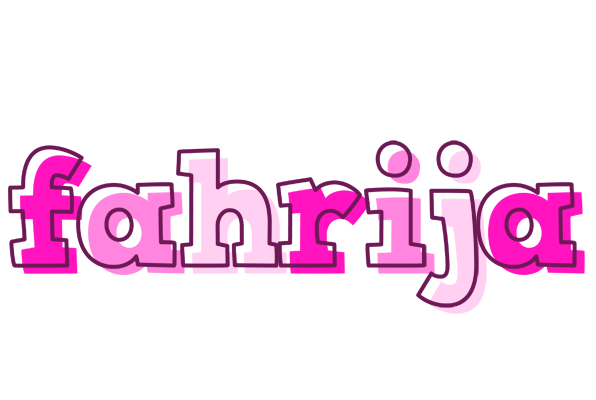 Fahrija hello logo