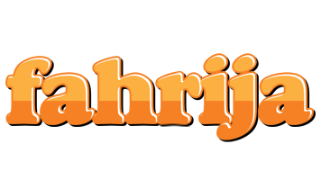 Fahrija orange logo