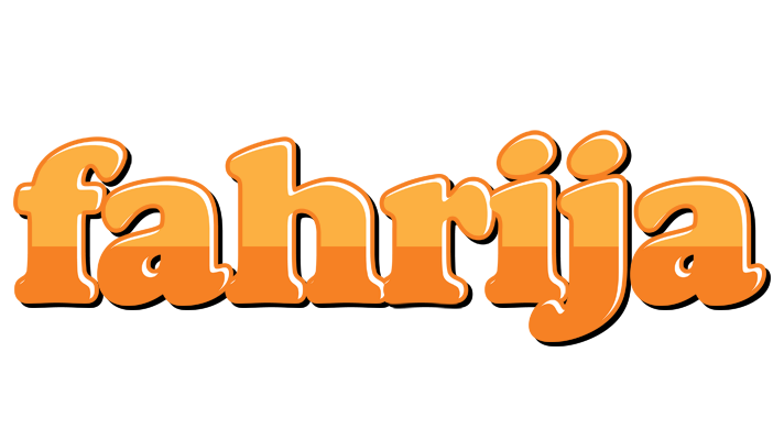 Fahrija orange logo