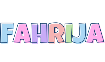 Fahrija pastel logo