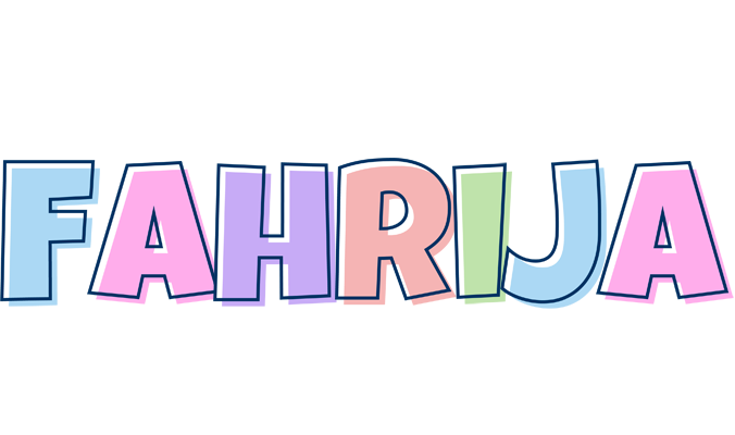 Fahrija pastel logo