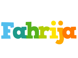 Fahrija rainbows logo