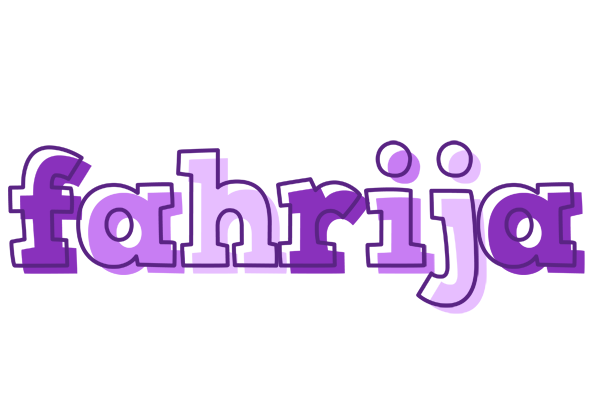 Fahrija sensual logo