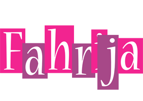 Fahrija whine logo