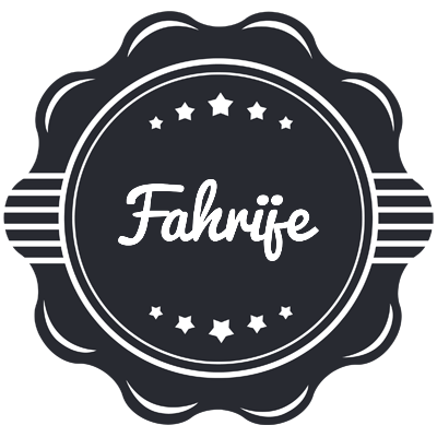 Fahrije badge logo