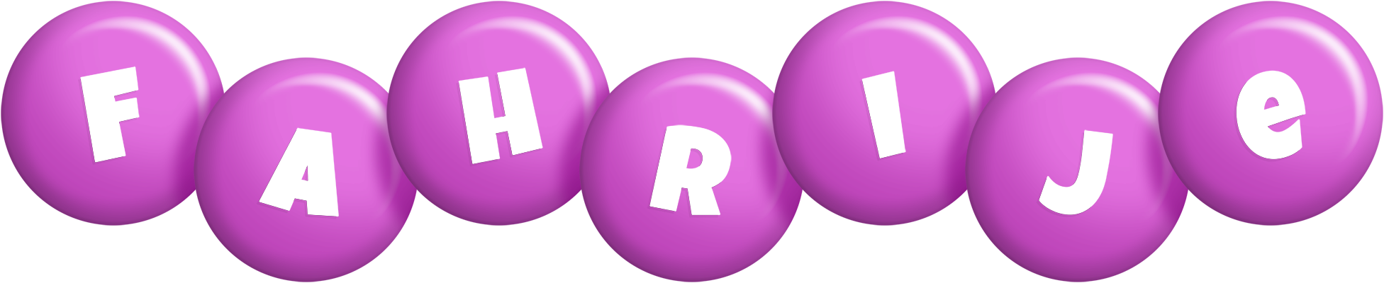 Fahrije candy-purple logo