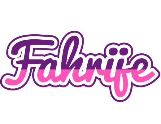 Fahrije cheerful logo