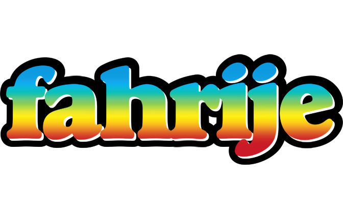 Fahrije color logo