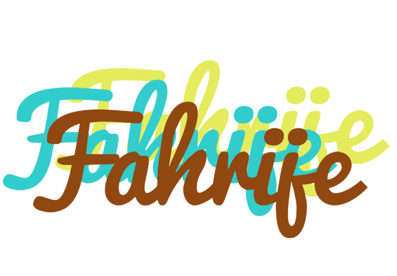 Fahrije cupcake logo
