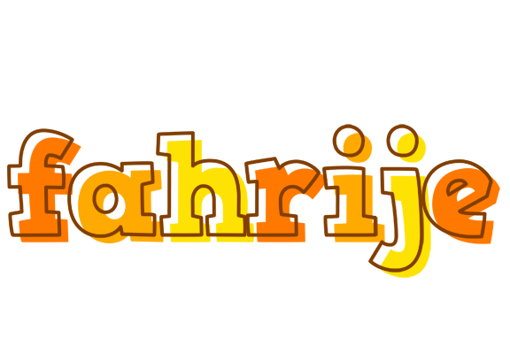 Fahrije desert logo