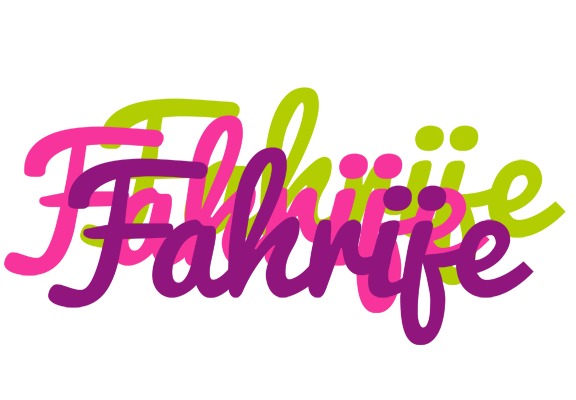 Fahrije flowers logo
