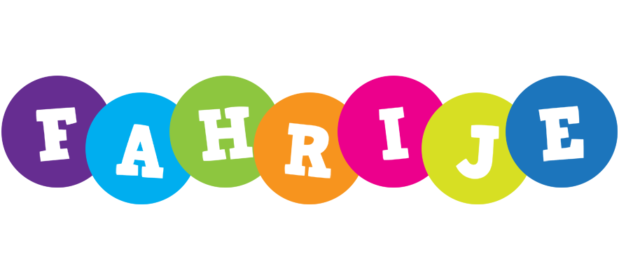 Fahrije happy logo