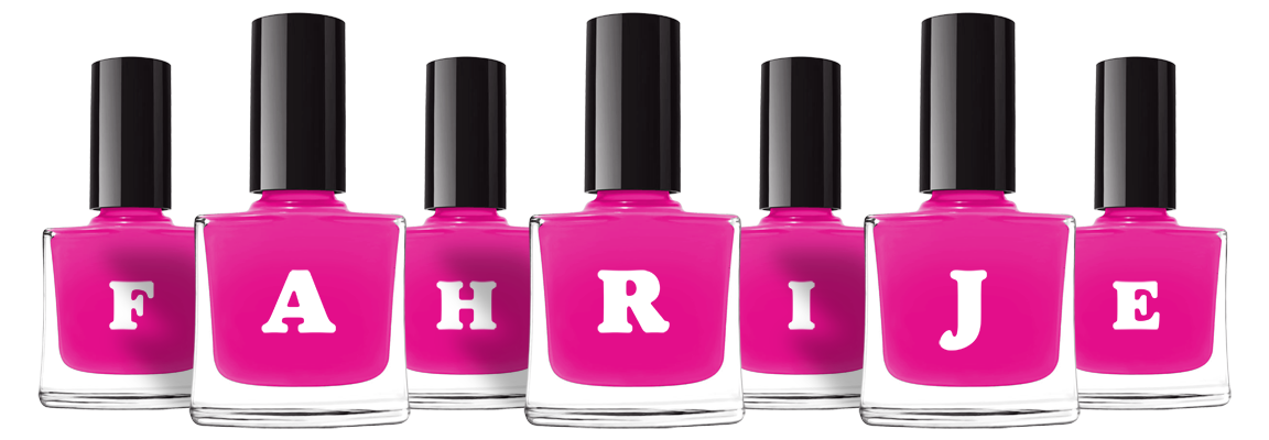 Fahrije nails logo