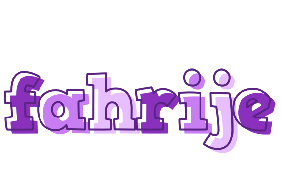 Fahrije sensual logo
