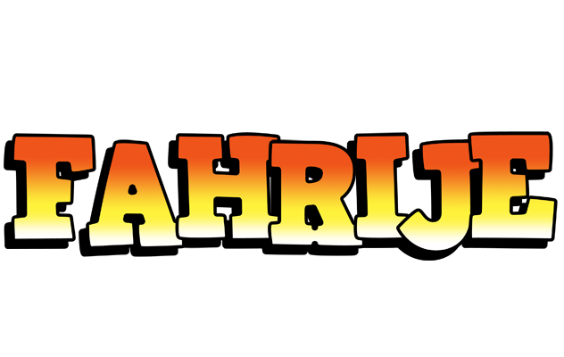 Fahrije sunset logo