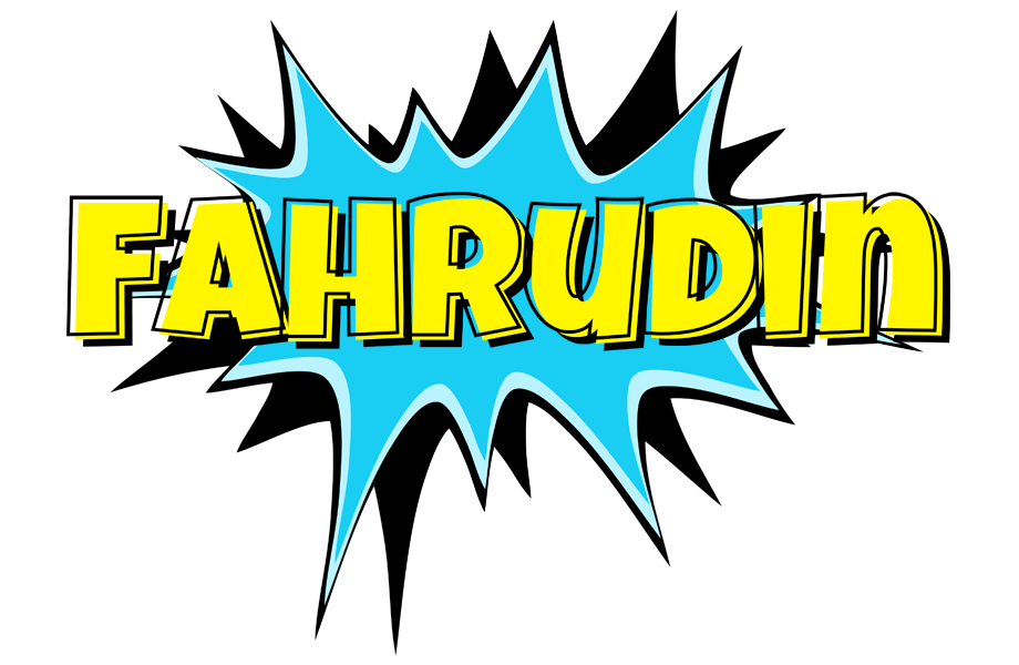 Fahrudin amazing logo