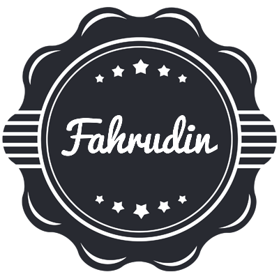 Fahrudin badge logo