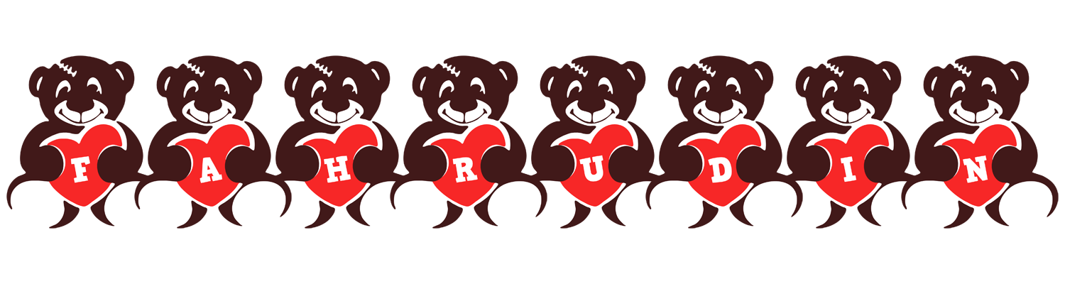 Fahrudin bear logo