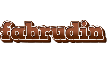 Fahrudin brownie logo