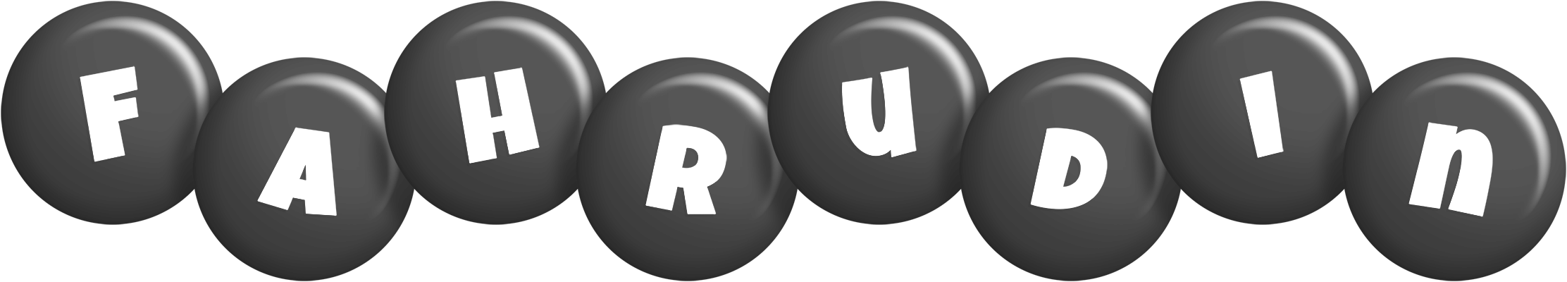 Fahrudin candy-black logo