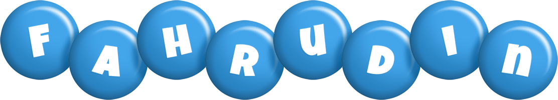 Fahrudin candy-blue logo