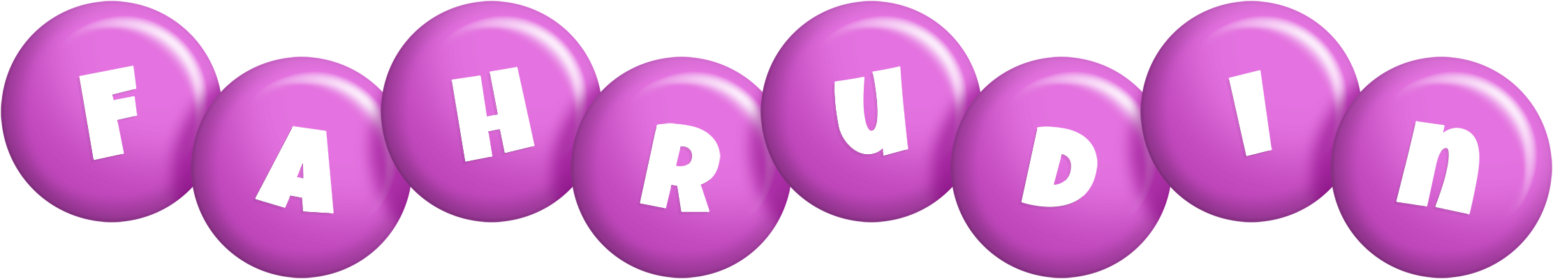 Fahrudin candy-purple logo