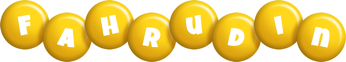 Fahrudin candy-yellow logo