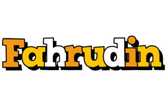 Fahrudin cartoon logo