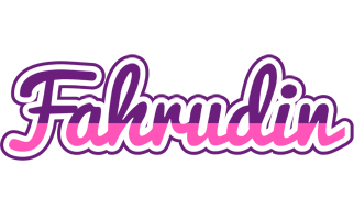 Fahrudin cheerful logo