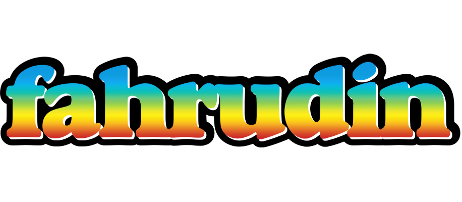Fahrudin color logo