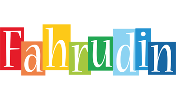 Fahrudin colors logo