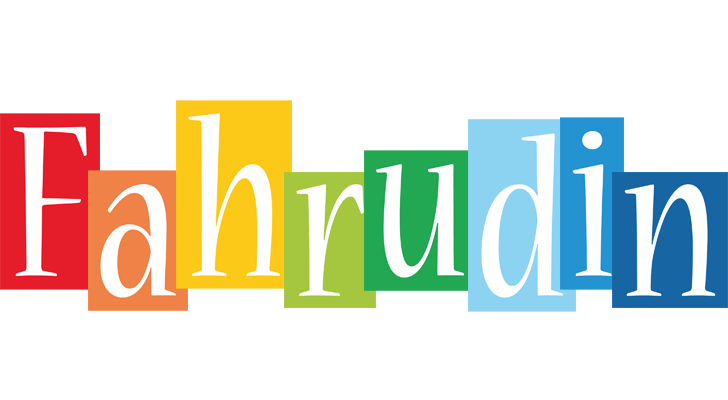 Fahrudin colors logo