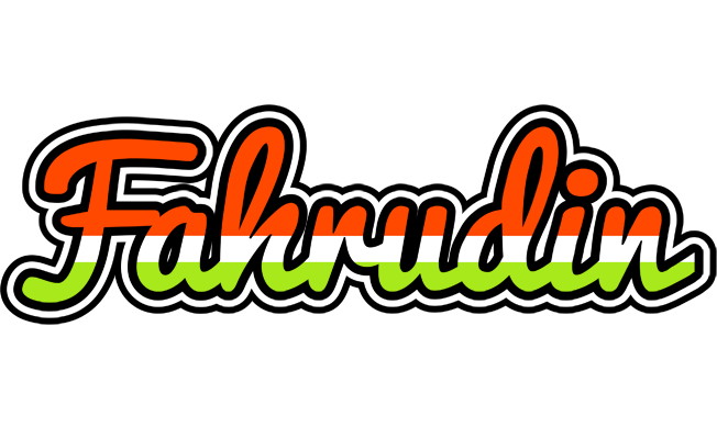 Fahrudin exotic logo