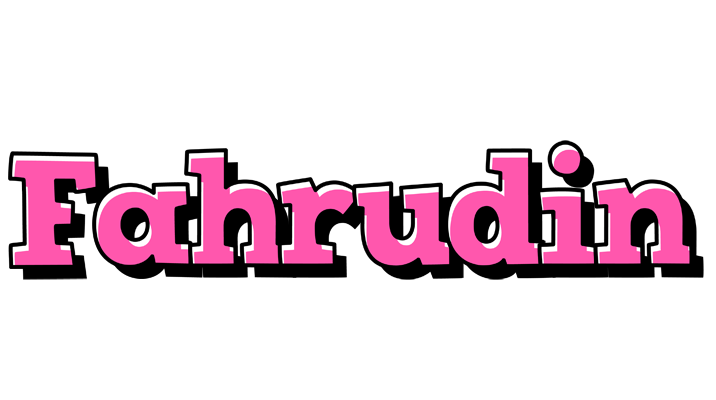 Fahrudin girlish logo