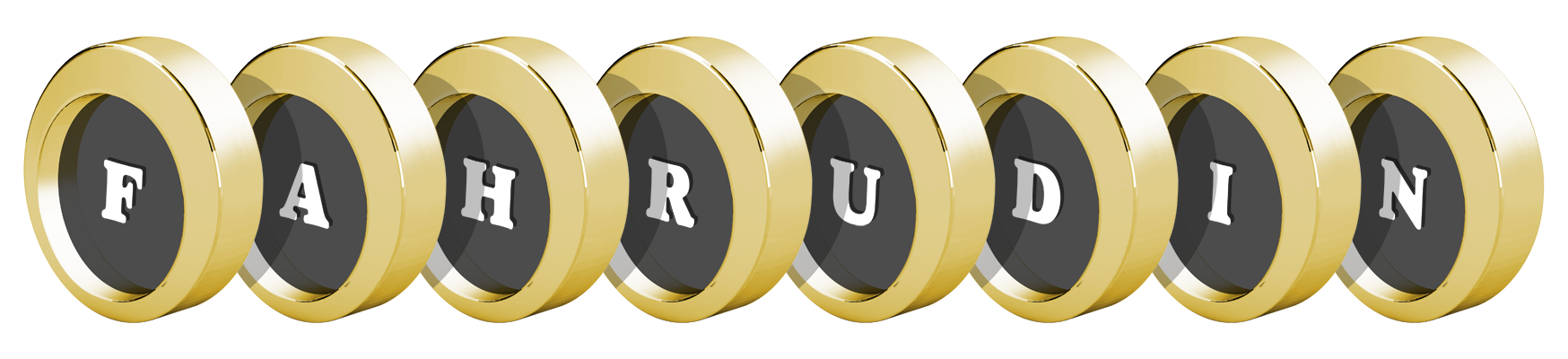 Fahrudin gold logo