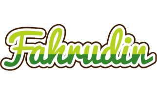 Fahrudin golfing logo