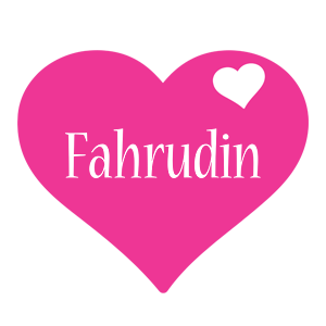 Fahrudin love-heart logo