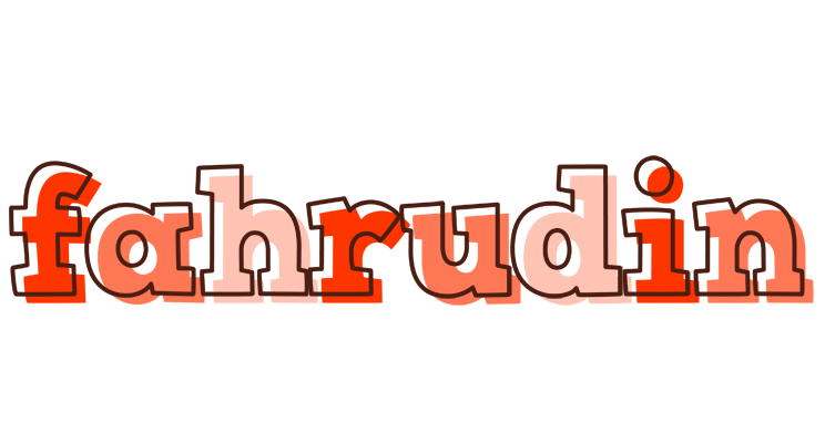 Fahrudin paint logo